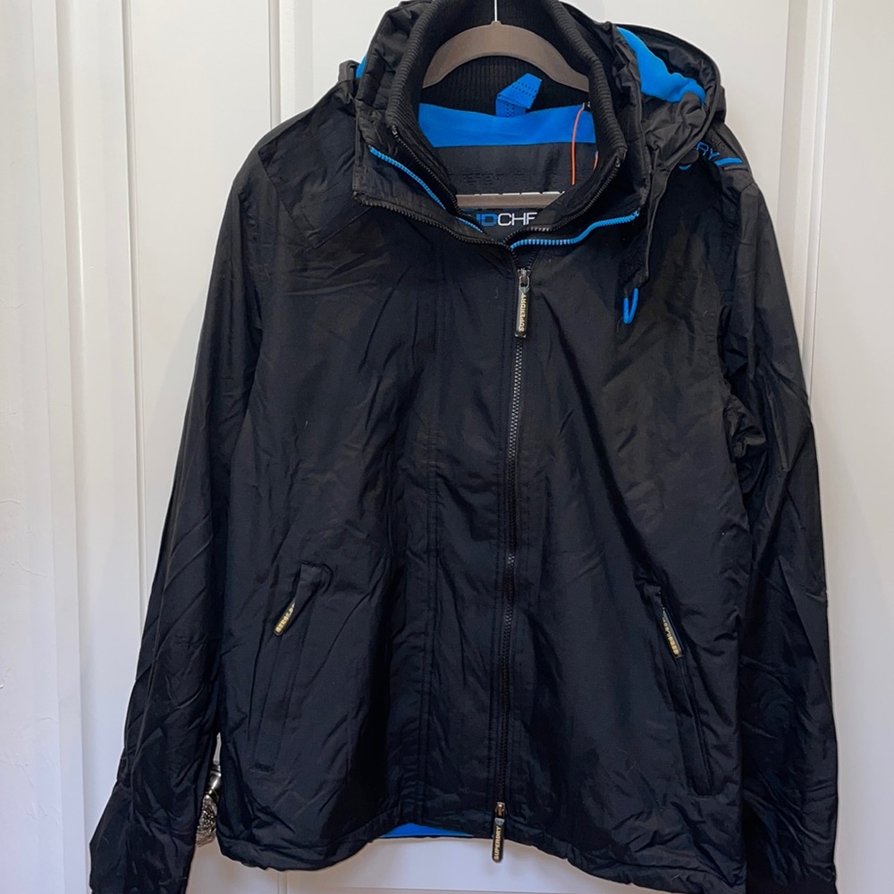 Superdry Men's hooded Arctic Ottoman Windcheater - size XL